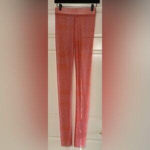 Intimately Free People Snakeskin Print Swim Cover-Up Sheer Pants Size XS